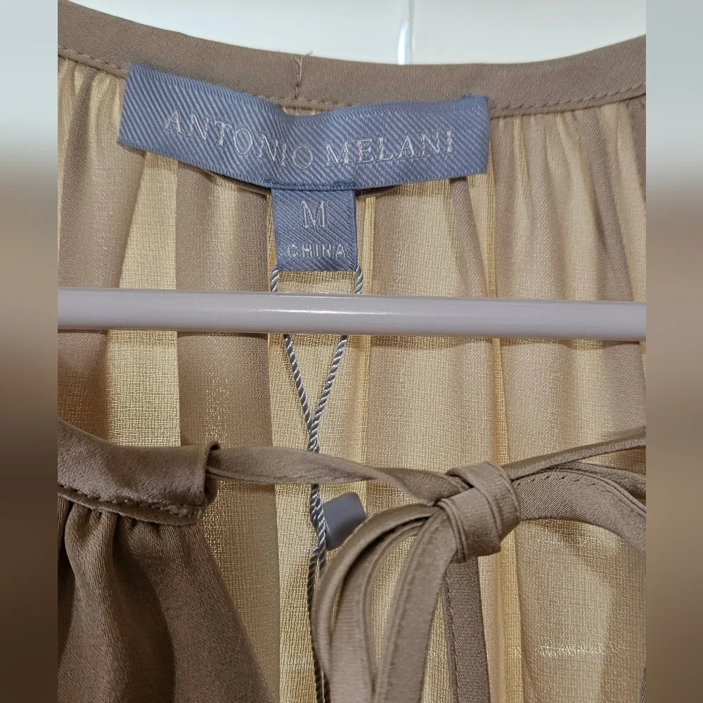 NWT Antonio Melanie's summer dress "Yvonne," maxi dress WITHOUT A Belt - Picture 3 of 6